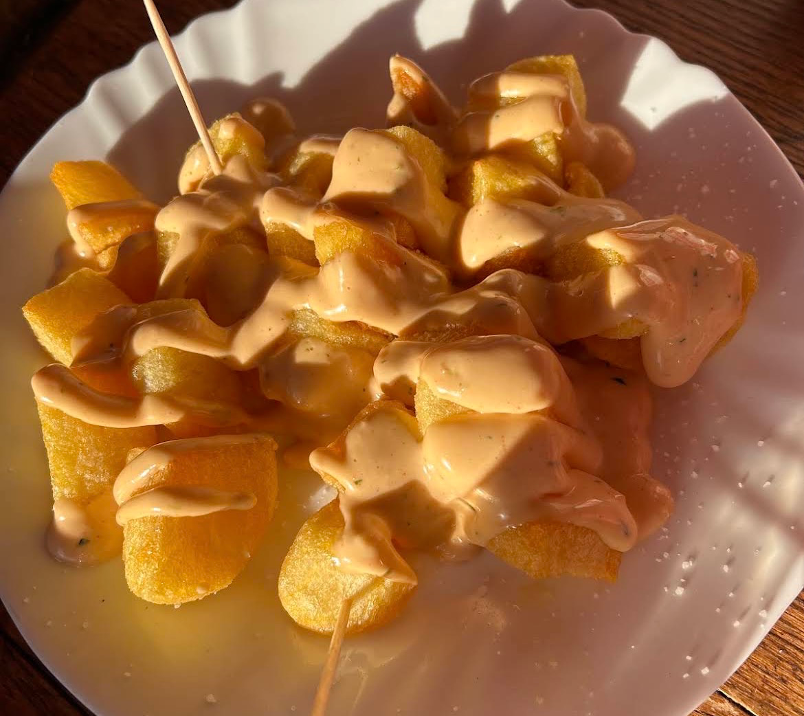 Foto de las bravas: Taberna Doña Patata